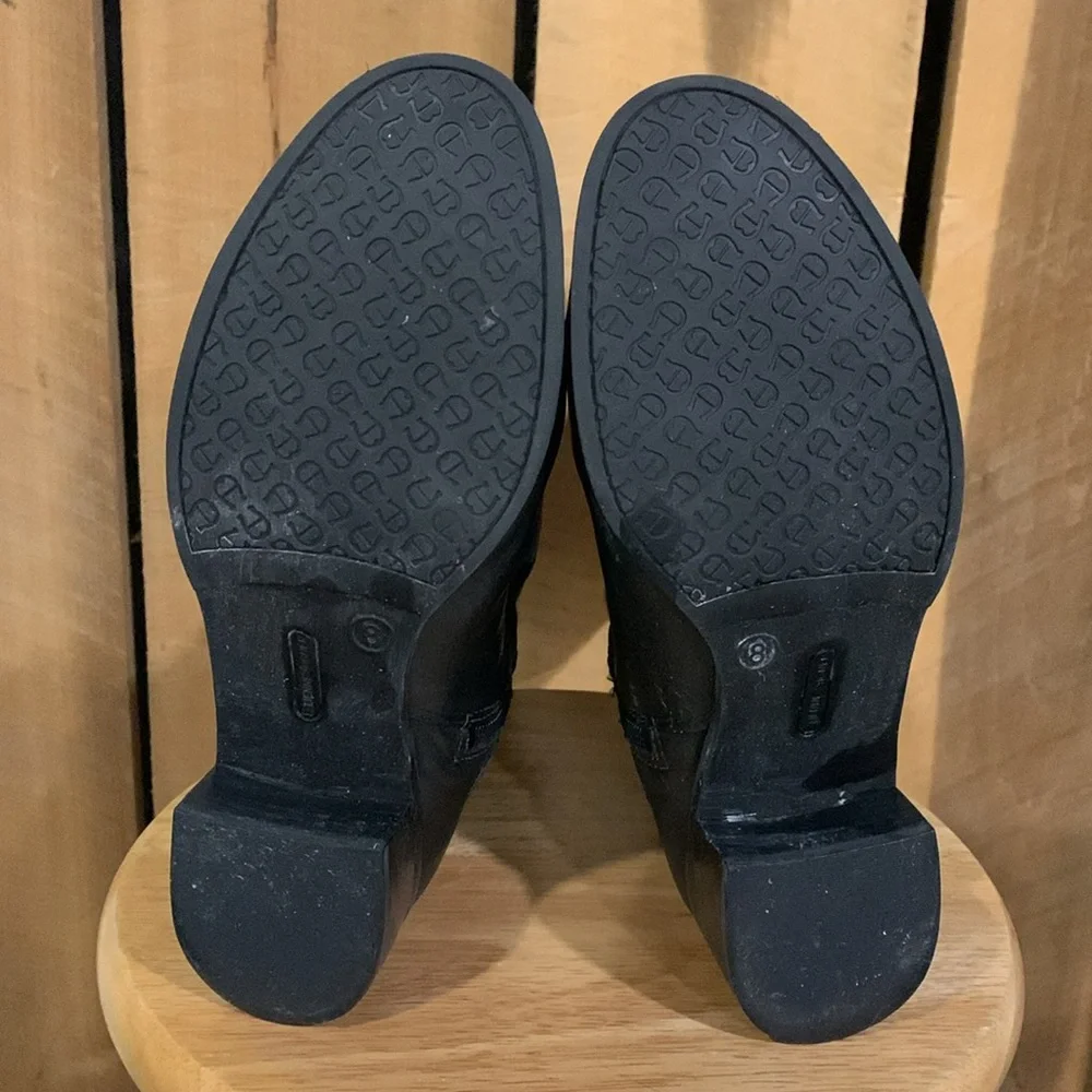 Etienne Aigner Wide Shaft Riding Boots - Picture 8 of 10